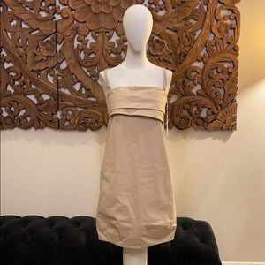 RARE Beige dress by Gemma Kahng
